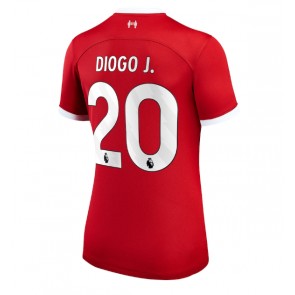 Liverpool Diogo Jota #20 Hemmatröja Kvinnor 2023-24 Kortärmad